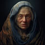 Medieval old woman