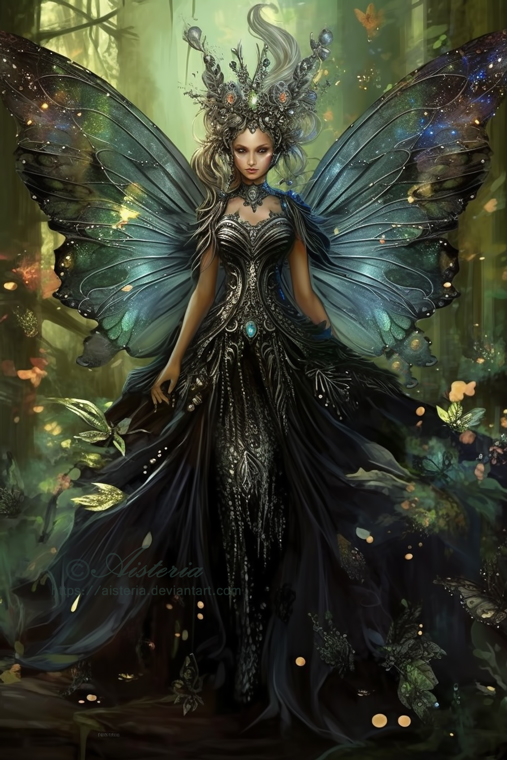 beautiful gothic fairies