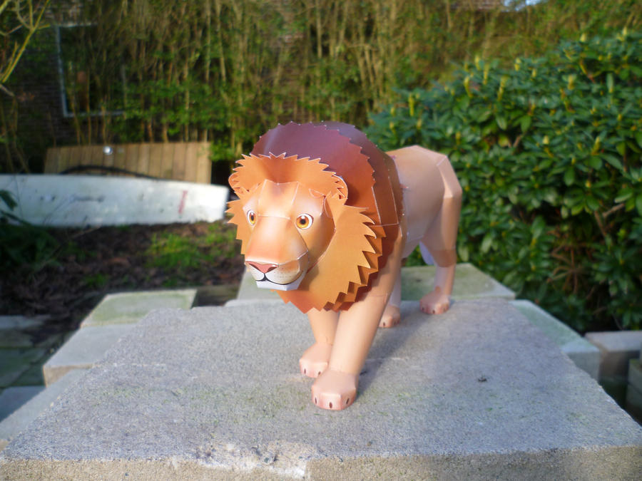 Lion Papercraft