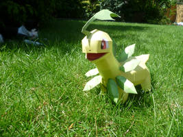 Bayleef papercraft