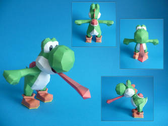 Yoshi papercraft