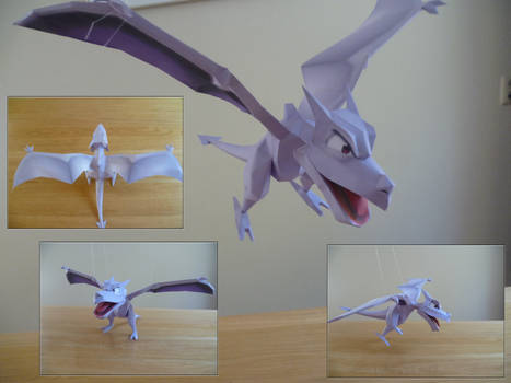 Aerodactyl papercraft