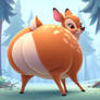 Fat Bambi Showing Off His Buttocks (Forest)