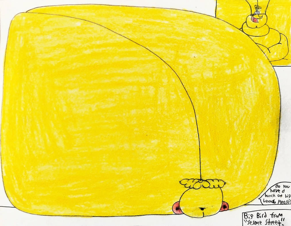 Bird Inflation Deviantart Fat Big Bird's Big Butt Inflation by PenguinDareangel12 on DeviantArt
