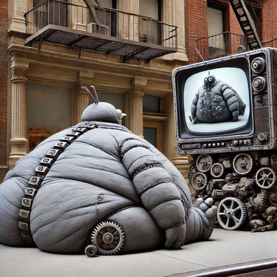 A Fat Bird-Bot Watching Its Clone (Version 1) by PenguinDareangel12 on ...