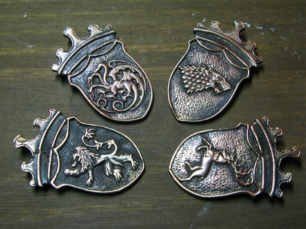 Wolf, Deer, Lion and the Dragon