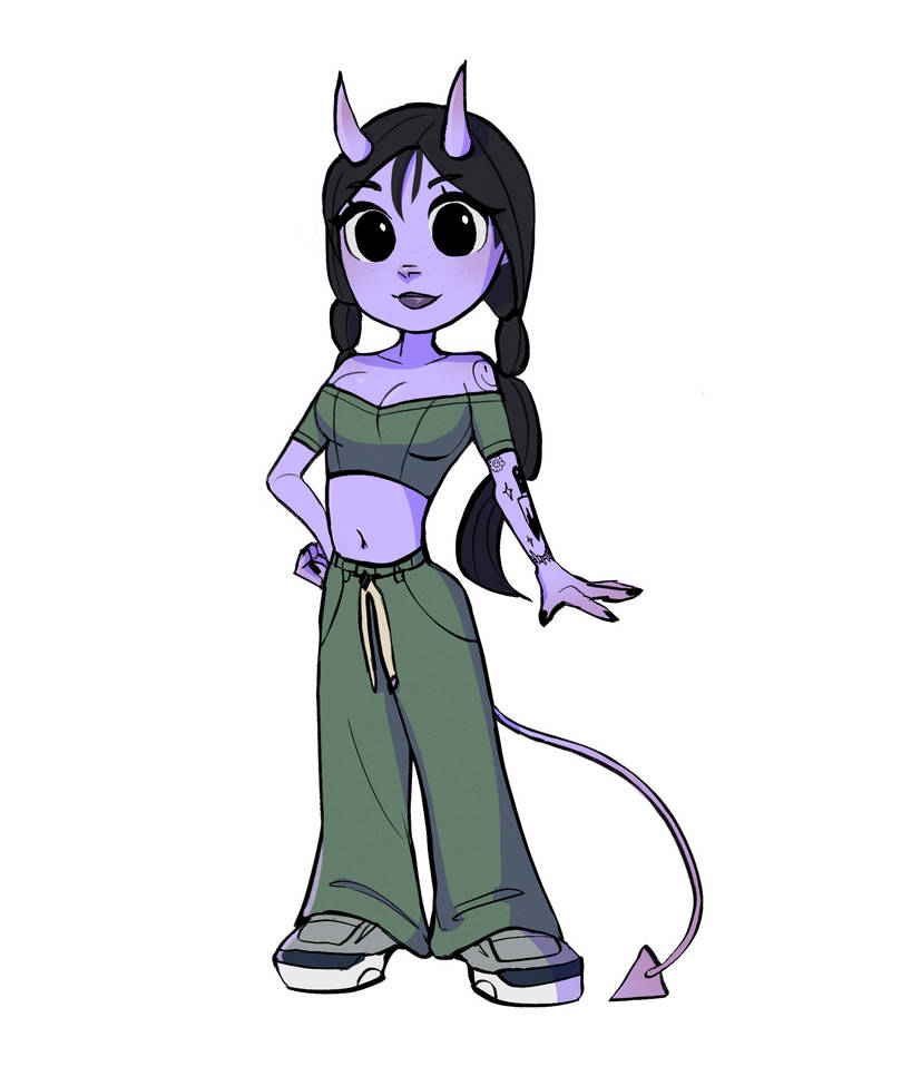 Mini Demon Real Mini Demon by ligiabuenoart on DeviantArt