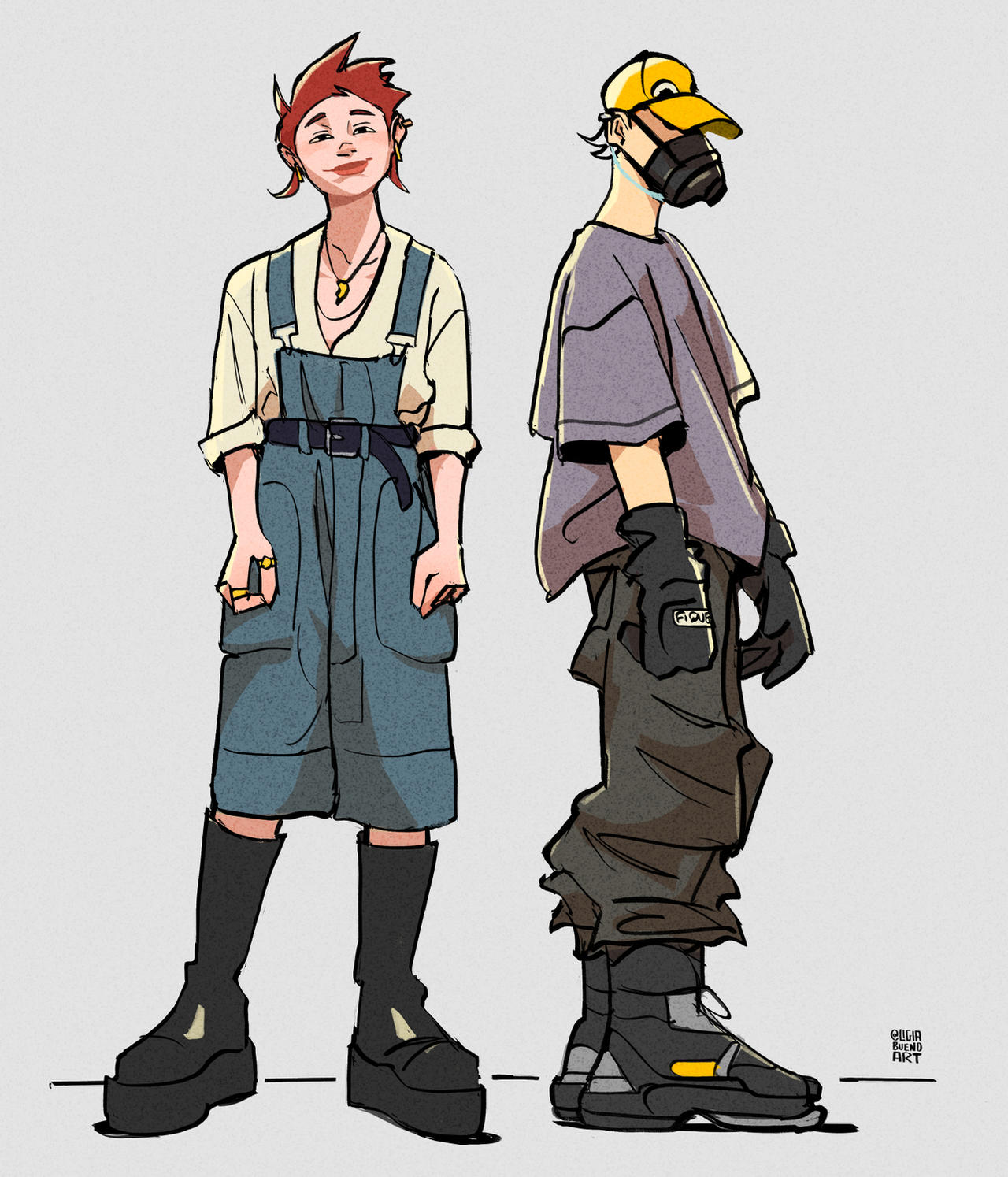a random drawing by ligiabuenoart on DeviantArt