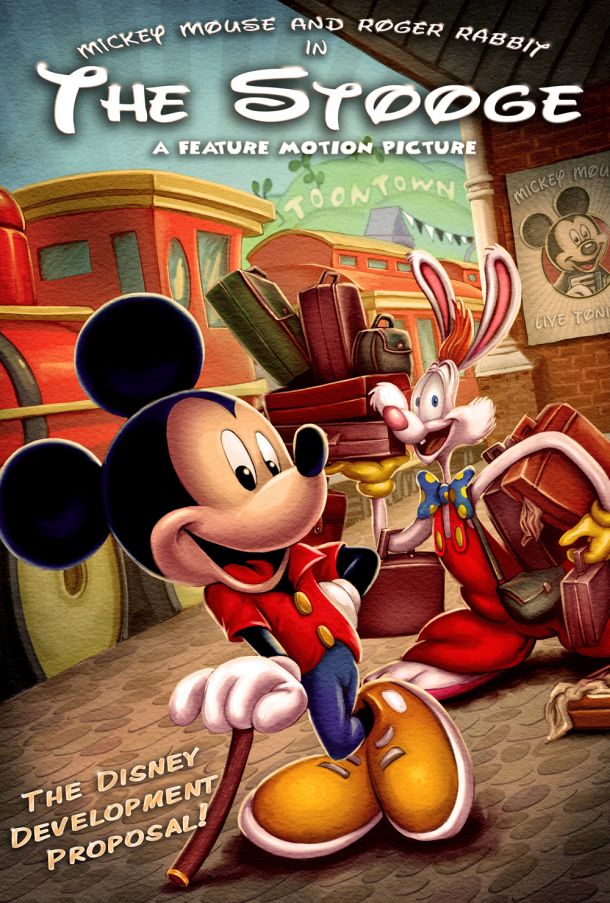 The Stooge: Starring Mickey Mouse and Roger Rabbit