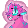 Hot Pink Sharko (quick art trade)