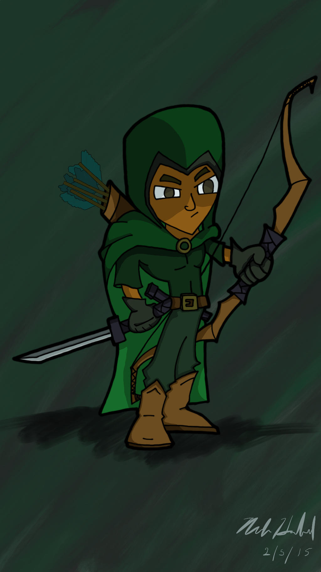 Fantasy Ranger by ThePhramed on DeviantArt