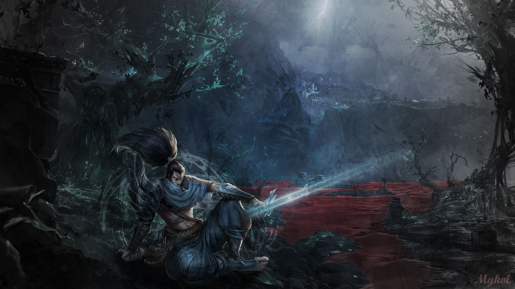 Yasuo Wallpaper by OhMykol on DeviantArt