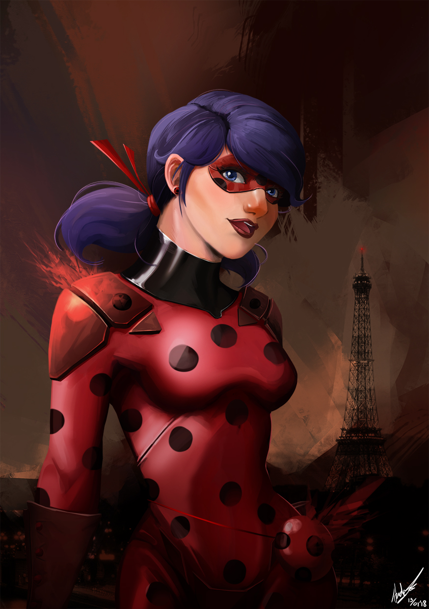 Ladybug First Design Miraculous Ladybug Redesign by Psketchs on DeviantArt