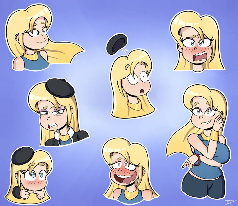 Morganne Faces by Pepemay93 on DeviantArt