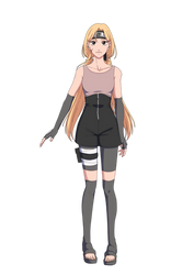 Naruto OC | Sutegu |Genin Outfit 2 by Roserinne