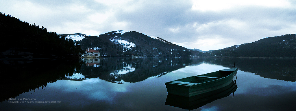 Abant Lake Panorama