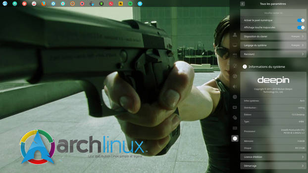 Archlinux + DDE