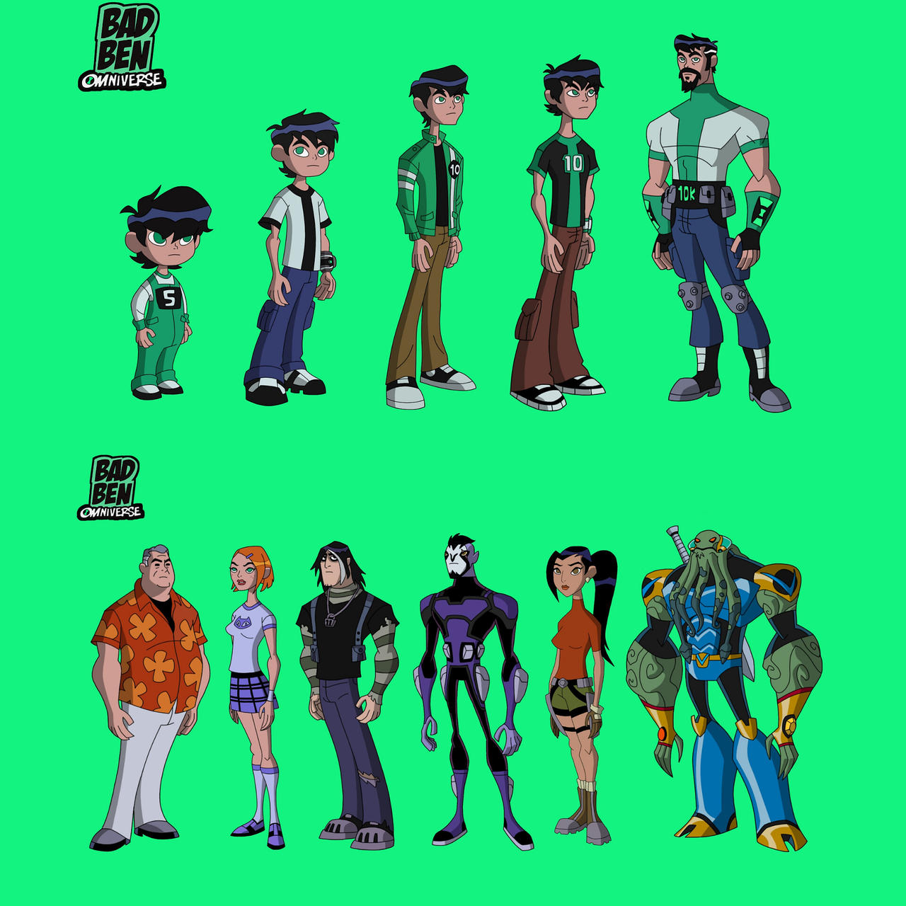Deviantart Bad Characters bad ben characters part 1 by amirben10art on DeviantArt