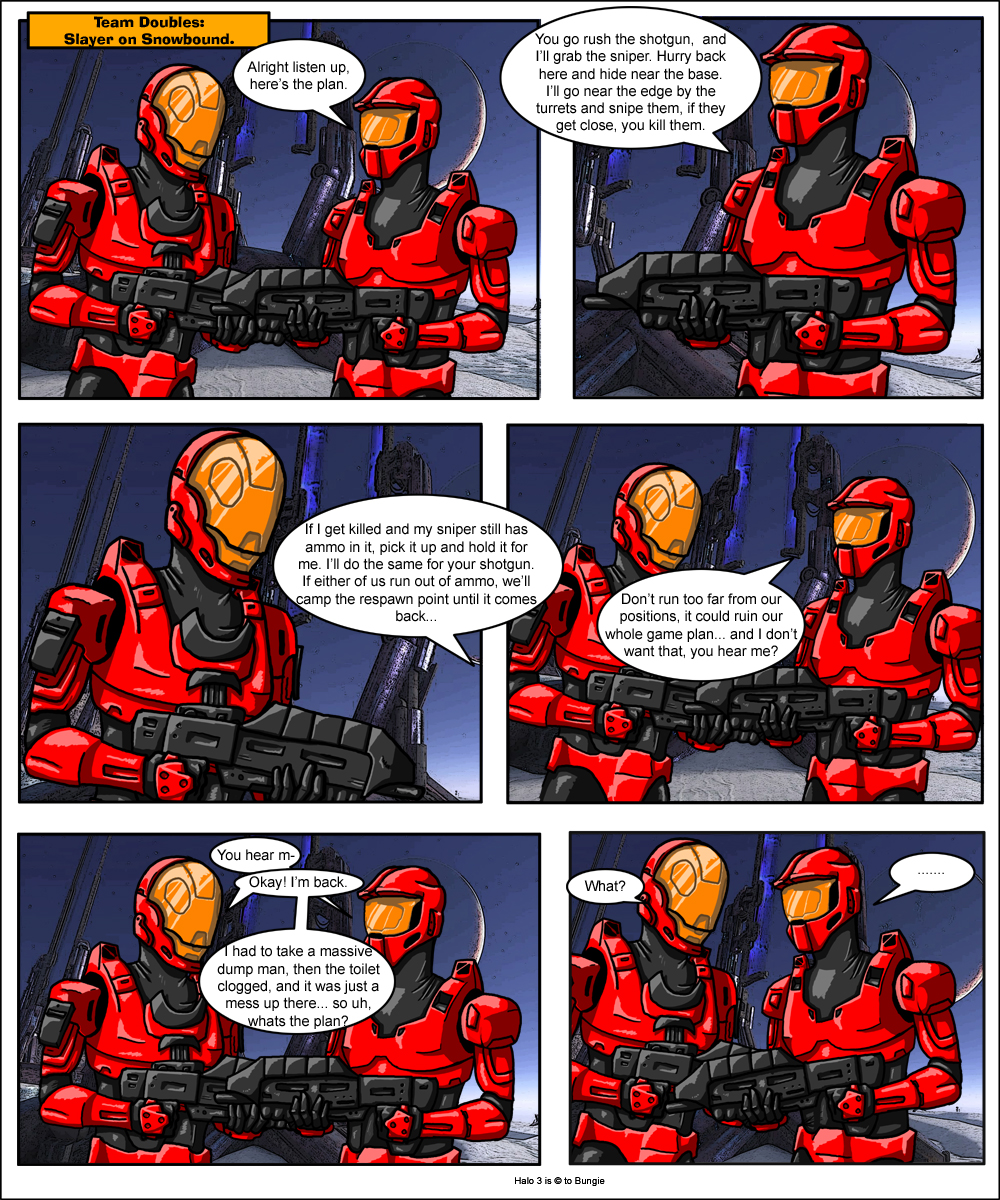 Game Plan- Halo 3 comic