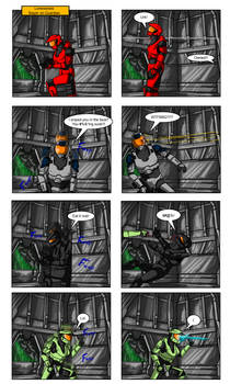 The T-Train - Halo 3 comic