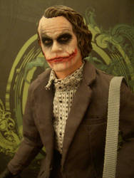 Bank Robber Joker Closeup