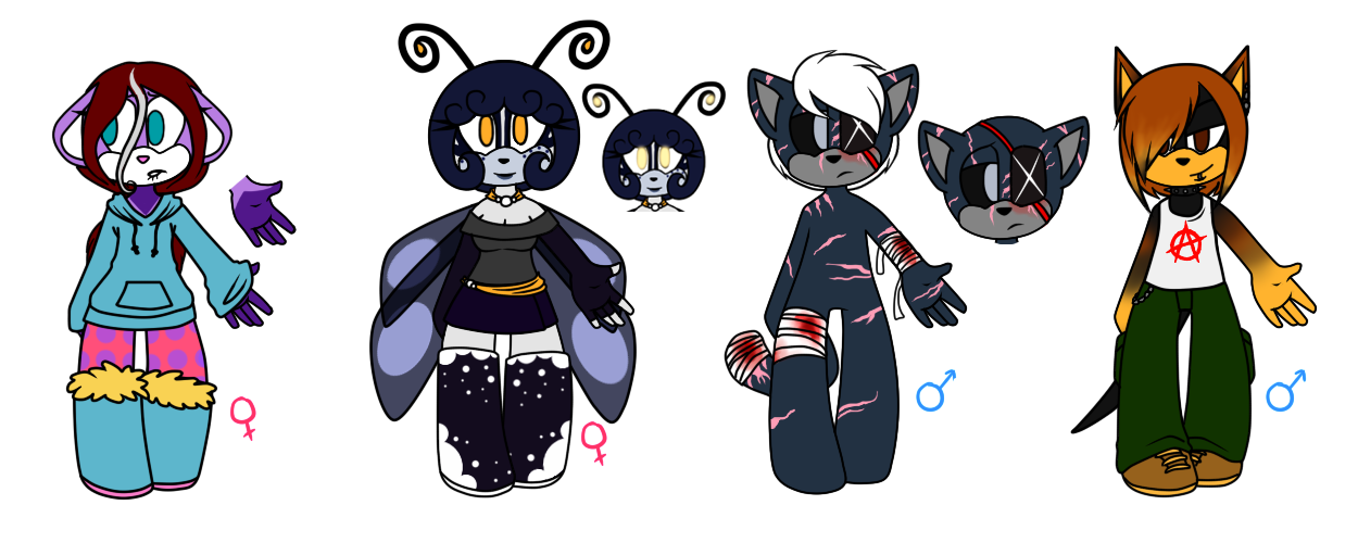 Adoptables batch 1 - CLOSED