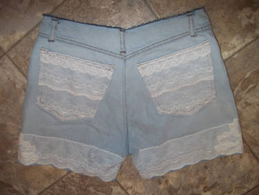 Lacy Jean Shorts