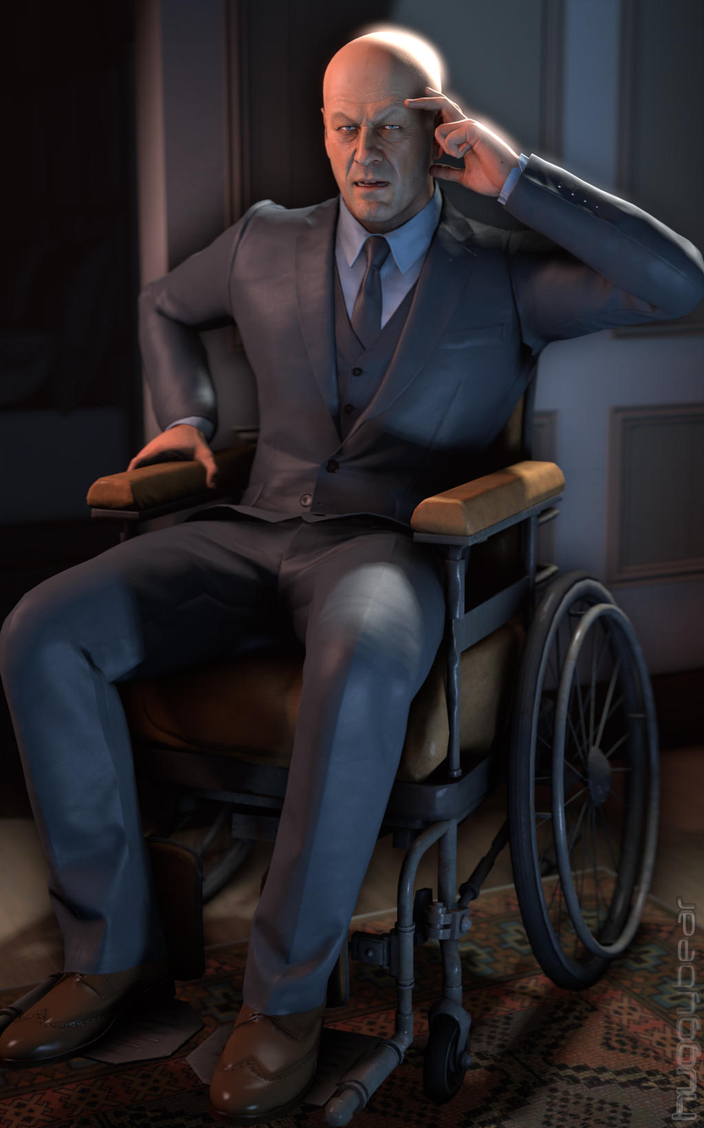 Professor X by HuggyBear742 on DeviantArt