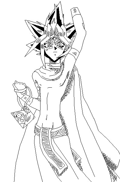 Speed Drawing Yami Yugi - Yu-Gi-Oh! by ColoringManga13 on DeviantArt