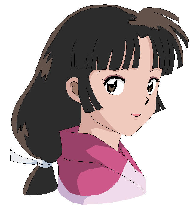 Sango Colored::.. by usagisailormoon20 on DeviantArt