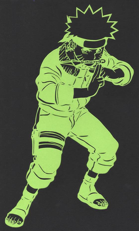 Naruto Papercut by usagisailormoon20 on DeviantArt