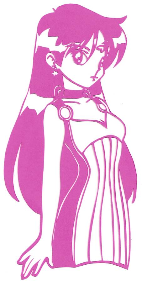 Princess of Mars Papercut