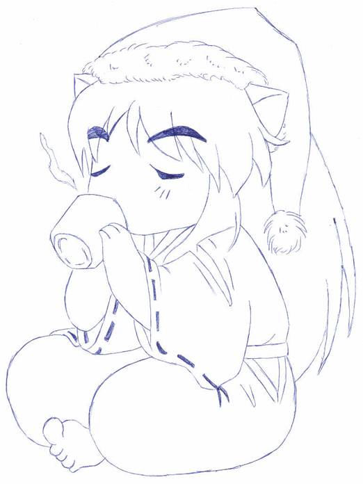 Chibi InuYasha - Christmas Eve