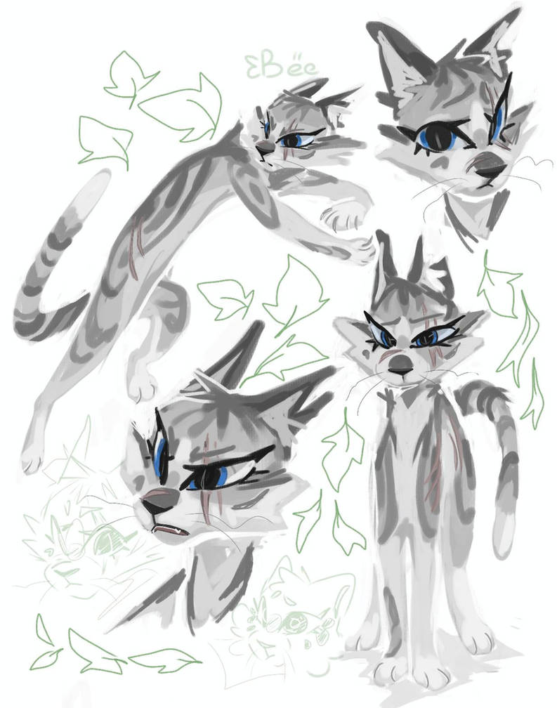 Ivypool Roseshards Ivypool by lllLittleBeeUwUlll on DeviantArt