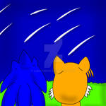 Contest entry: Sonic and Tails by lunathepup