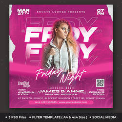 DJ Club Flyer Template