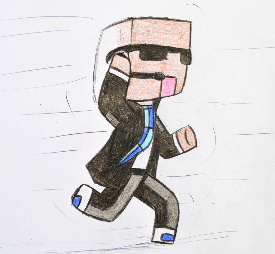 Minecraft running character (123nooby) by knetterzak on DeviantArt
