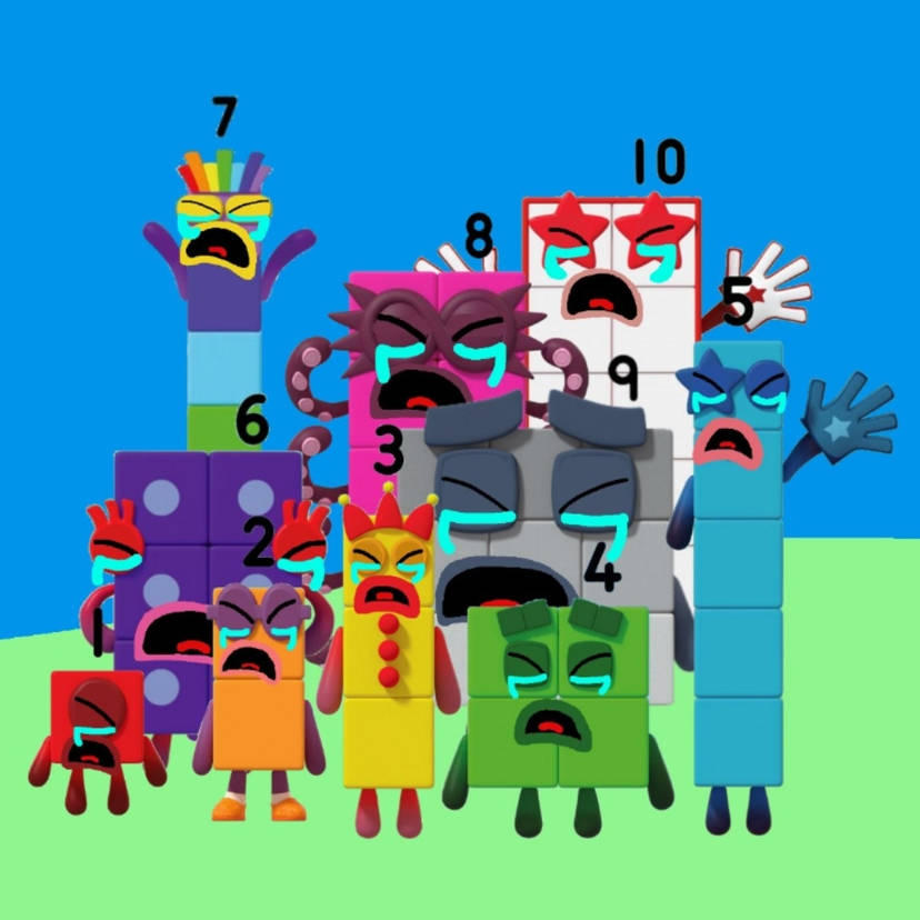 Numberblock Crying by Guizin26 on DeviantArt