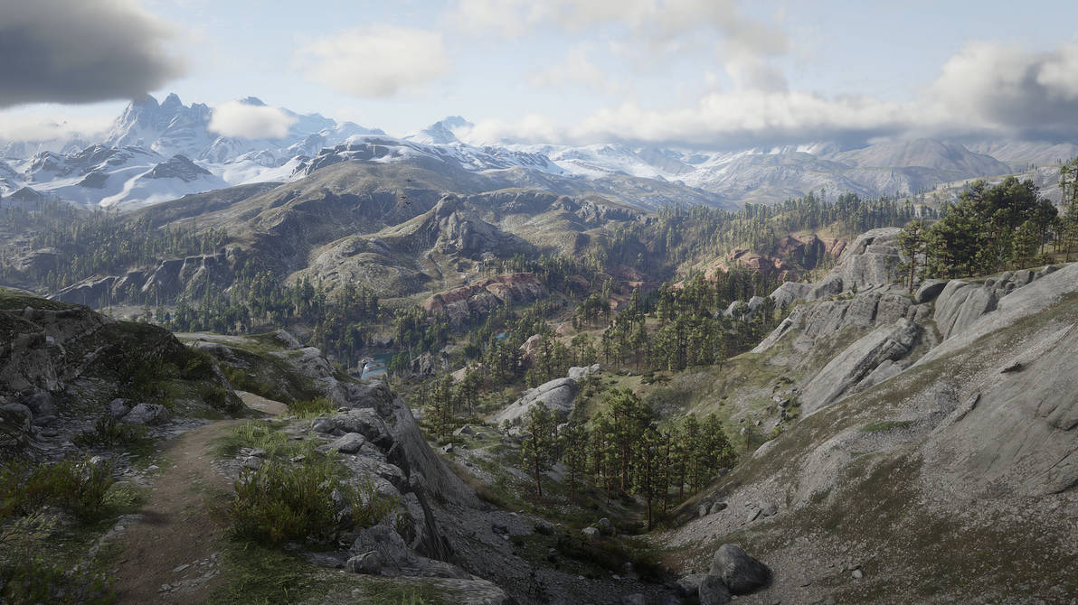 Red Dead Redemption 2 Landscape By Simeonradivoev On DeviantArt red-dead-redemption-2-landscape-by-simeonradivoev-on-deviantart