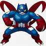 Captain America as a Pokemon (AI art)