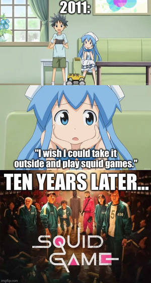 Squid GIRL predicted Squid GAME!