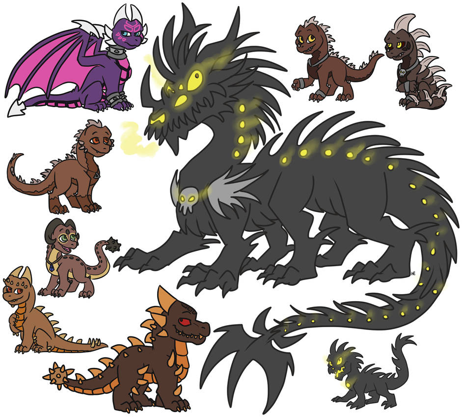 OC: Metamorphic Characters by TheLeatherDragonI on DeviantArt