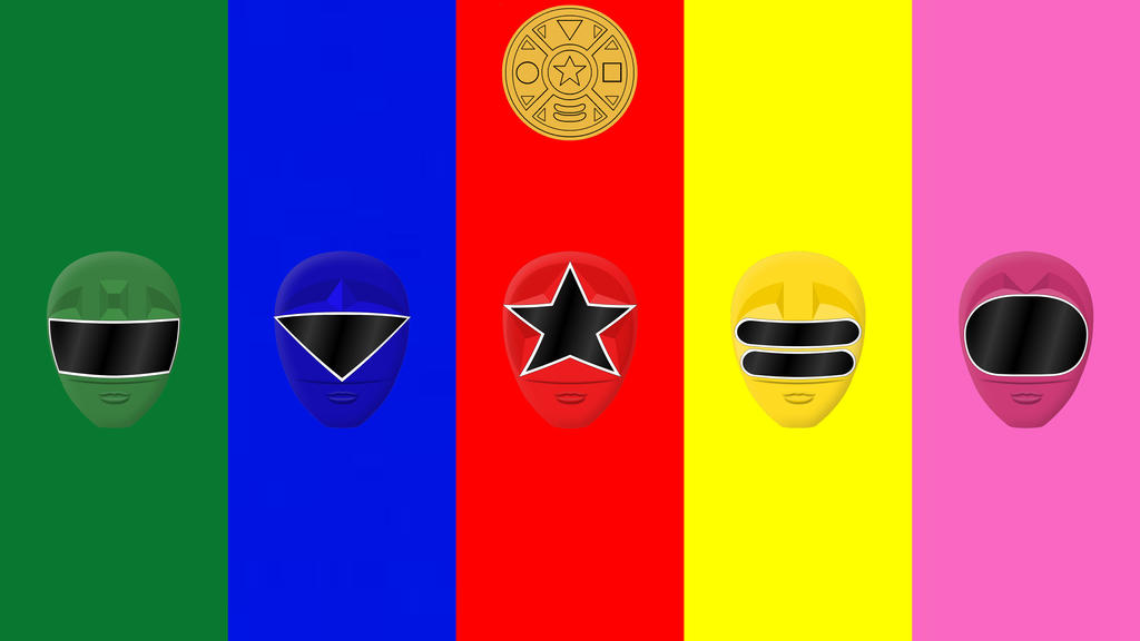 Ohranger or Zeo Rangers (Original 5) by KingOmega123 on DeviantArt