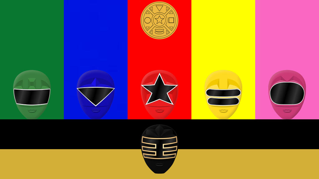 Ohranger or Zeo Rangers (Whole Team) by KingOmega123 on DeviantArt