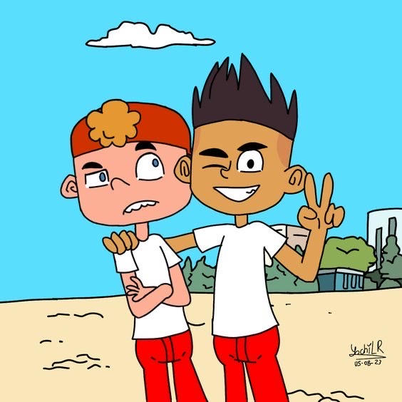 Raj and Hugo :D by Yochitherandom on DeviantArt