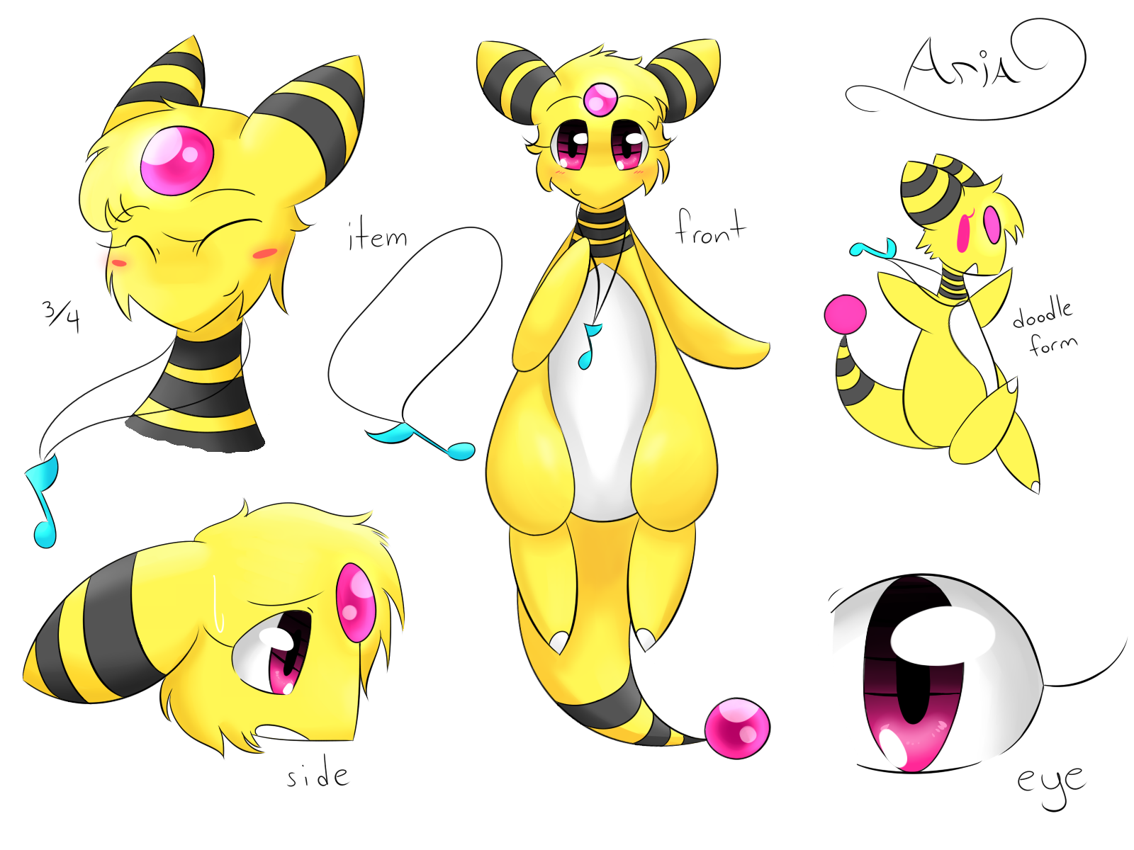 Aria the Ampharos Ref