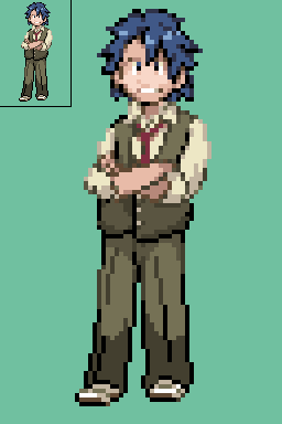 Custom Pokemon Professor Pokemon Trainer Sprite: Professor by BiueTempest on DeviantArt