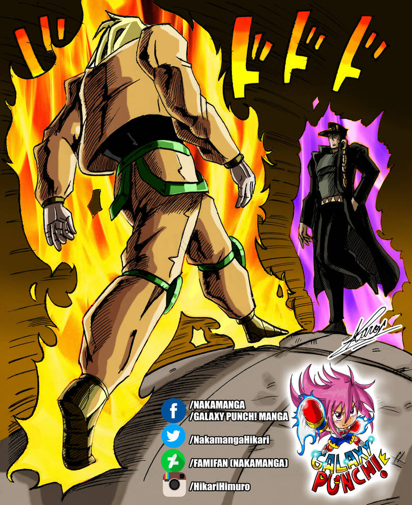 Jojo s Bizarre Adventure Jotaro Vs DIO By FAMIFAN On DeviantArt jojo-s-bizarre-adventure-jotaro-vs-dio-by-famifan-on-deviantart