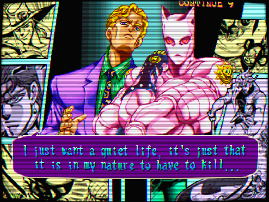 Kira Yoshikage (Jojo HFTF portrait mockup) by FAMIFAN on DeviantArt