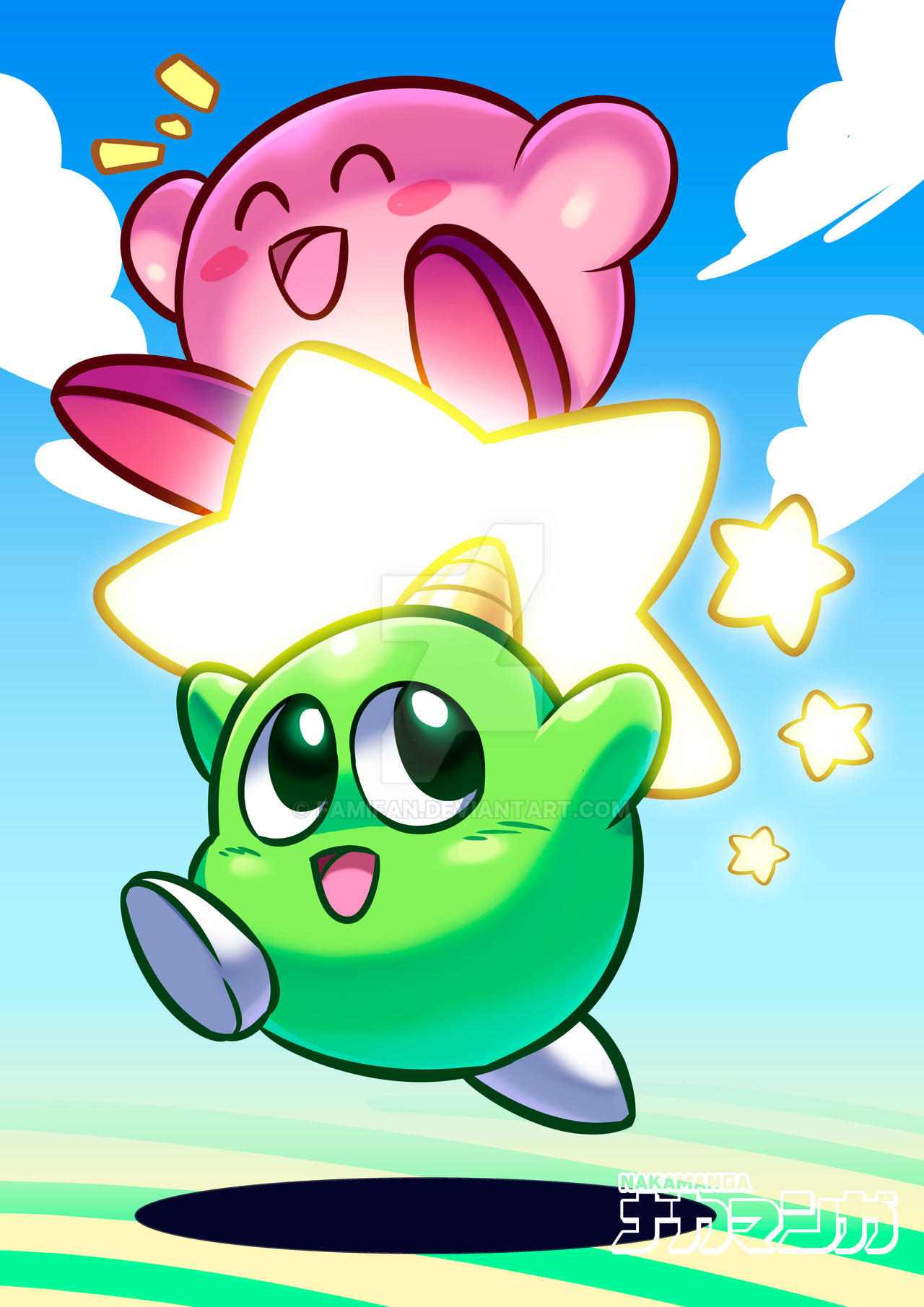 Gimmick! X Kirby (2025) by FAMIFAN on DeviantArt